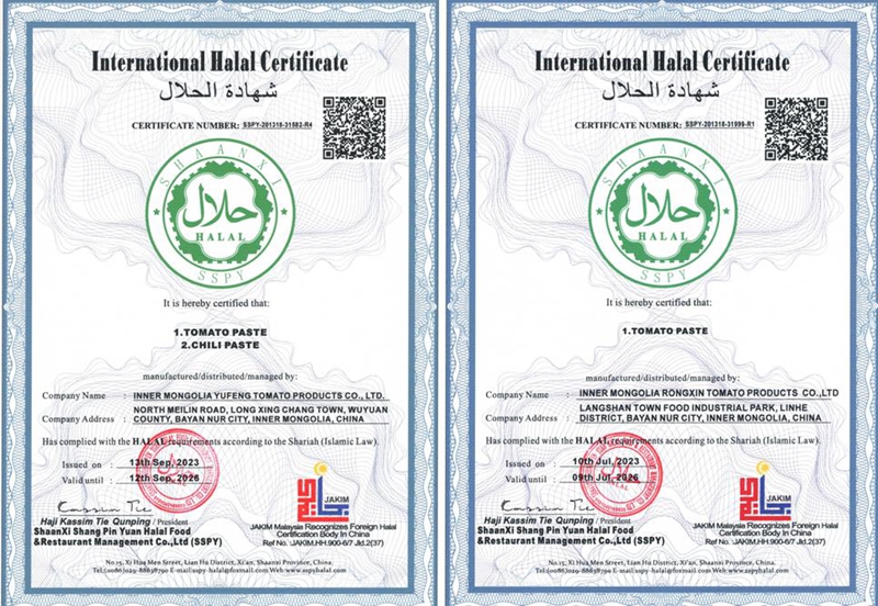 Our Certificates